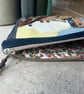 Vintage Godshill tapestry large soft pouch with reclaimed floral lining - Image 4