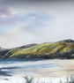 Calgary Beach, Mull. Original Watercolour Painting.
