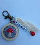 Mushroom Keyring or Bag Charm - Image 2
