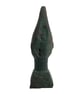 Benin bronze Iyoba bust, african queen mother statue, nigerian tribal art, - Image 7