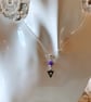 Stainless Steel Triangle Pendant Charm Necklace. - Image 4