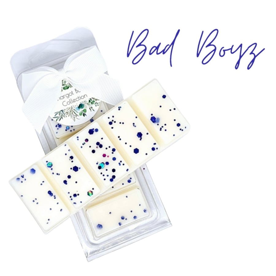 Bad Boyz   Wax Melts  UK  50G  Luxury  Natural  Highly Scented
