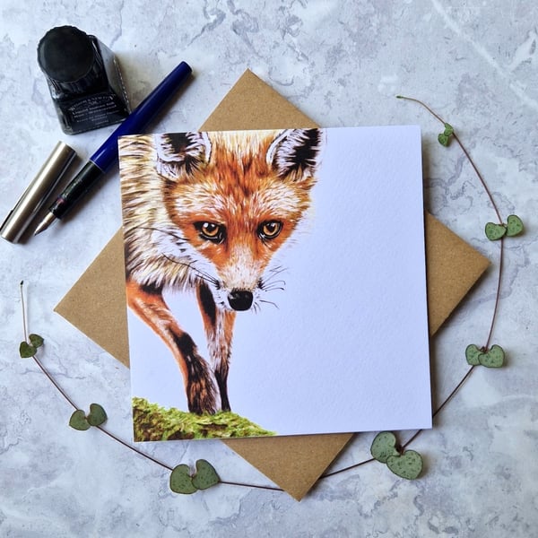 Fox Greetings Card