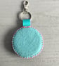 Hand Embroidered Sewing Bag Charm or Keyring - Image 5