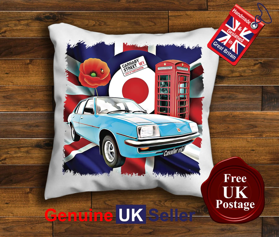 Mk1 Vauxhall Cavalier Cushion Cover, Choose Your Size