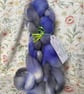 Dyed wool tops roving for spinning - 100g