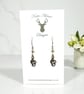 Charm Earrings - Treble Clef
