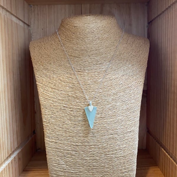Sea Glass Necklace (658)