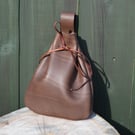 Leather Belt Pouch – Historically Inspired Medieval Tudor Roman Coin Purse