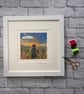 Framed textile picture of dog gazing out…..Life is a beautiful thing! - Image 8
