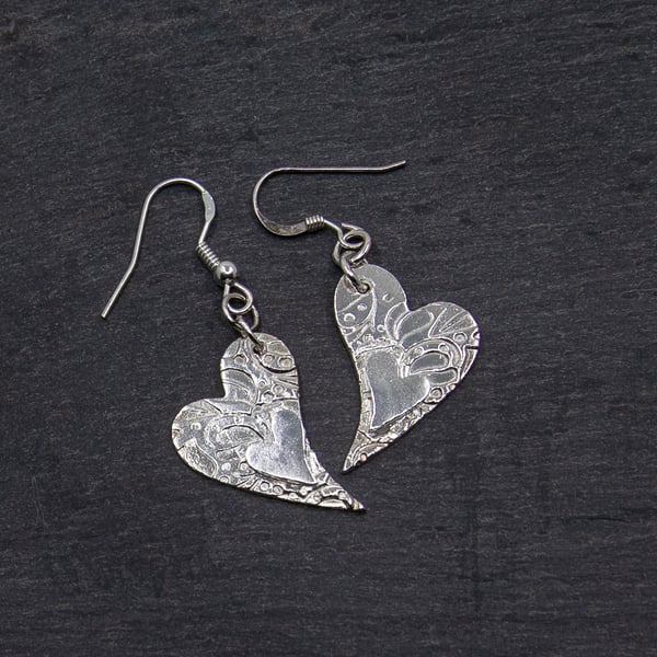 Double Heart Earrings (FSE1)