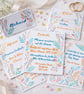 Pastel Leaf Wedding Menu Card. Botanical Wedding Menu  - Image 3