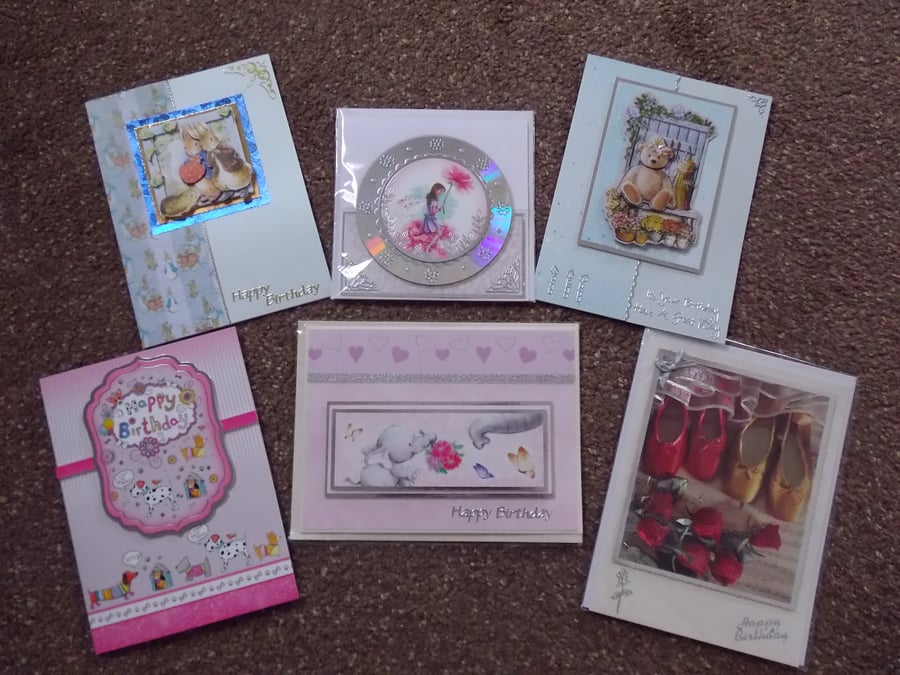 6 Birthday Cards Suitable For Little Girls