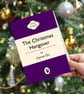 Pack of 5 Funny Christmas Cards - Penguin Style Books - Quirky Festive Cards - Image 5