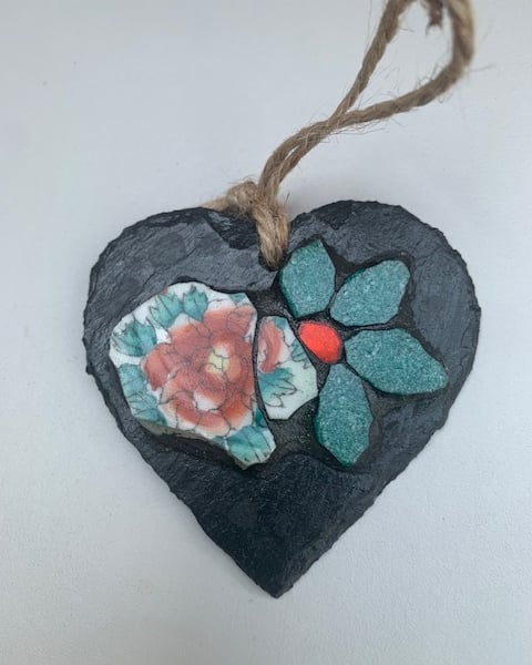 Mini Mosaic Heart