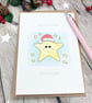 Christmas Star Card - Christmas Greetings Card - Personalised - You’re a Star - Image 1
