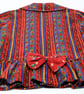 Babycord Red Patterned Jacket 6 - 12 Months - Image 2