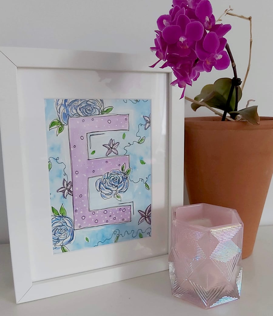 Personalised Initials Painting 