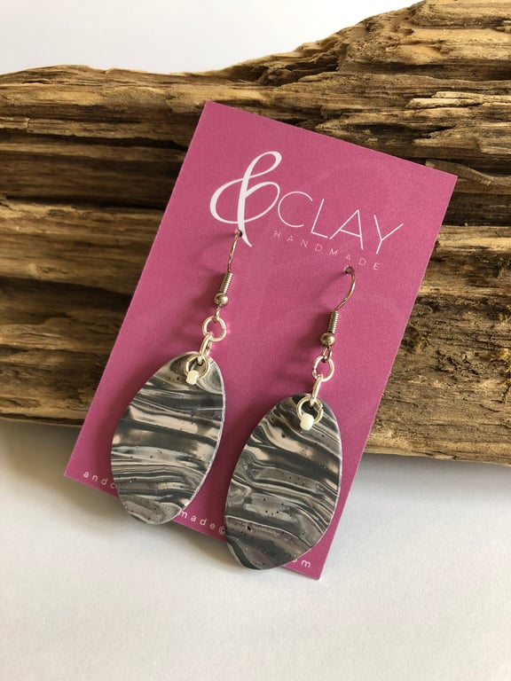 Pebble Effect Earrings
