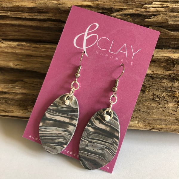 Pebble Effect Earrings