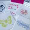 Special Offer! Pk of Ten Mini Cards, Mixed Greeting and Designs,Handmade