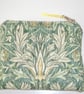 Purse William Morris Snakeshead Green Yellow Grey - Image 3