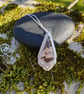 Sterling Silver 925 Unique Beautiful Zebra Jasper Pendant Full Hallmark - Image 7