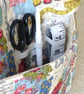 "Sew Retro" Sewing Knitting Project Bag Tote PDF PATTERN - Image 2