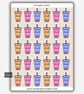 Funny Vinyl Sticker Sheet For Adults - Cute Drink Cup