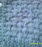 18 inch Blue Round Neck Cardigan - Image 2
