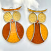 Stained Glass Owl Suncatcher - Handmade Hanging Window Decoration 