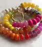 Fruit Salad Hand Knotted Beaded Gemstone Necklace - Image 5