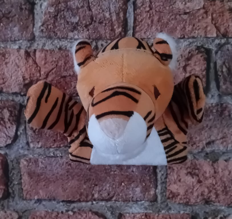 Tiger Wall Decoration - Faux Taxidermy Perfectly Imperfect