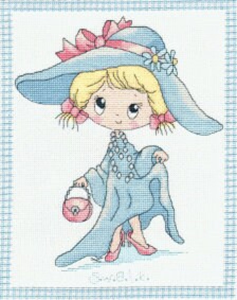 SWALK - Little madam cross stitch chart