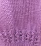 Hand knitted baby girls v neck cardigan - Image 7