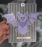 Interactive Halloween Bat Card - Handmade Moving Wings & Legs. I'm Batty for You