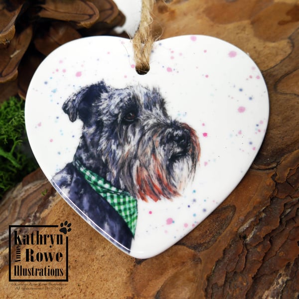 Miniature Schnauzer, Schnauzer, Schnauzer Gift, Letterbox Gift, Personalised