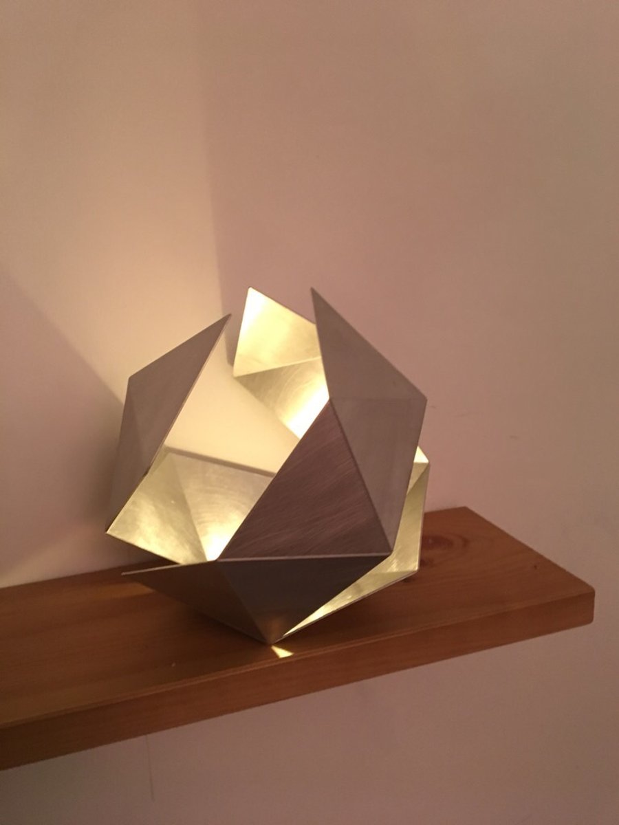 Icosahedron Tea light holder