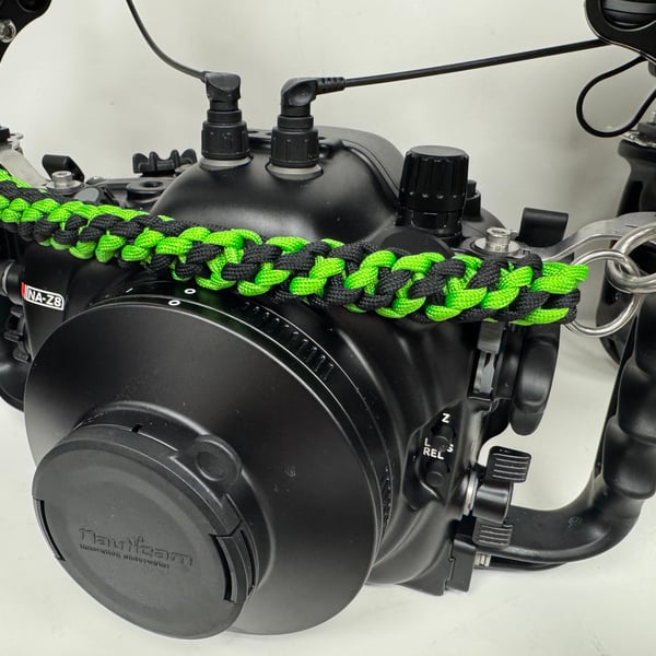 Paracord Rope grab handle for Underwater Camera Housing
