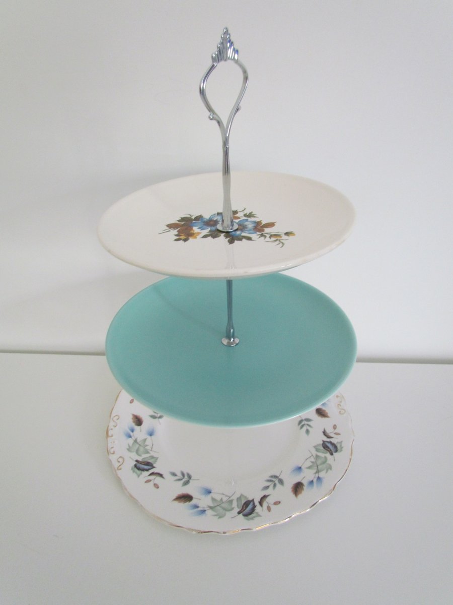 Cake Stand Three tier vintage