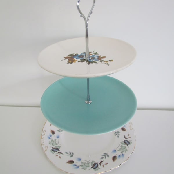 Cake Stand Three tier vintage