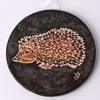 A68 Wall plaque coaster hedgehog (Free UK postage)