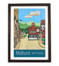 Midhurst Sussex travel poster print by Susie West