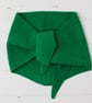 Lambswool neckerchief - billiard green