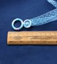 Dorset Button Reading Glasses Holder, Pastel Blue - Image 2