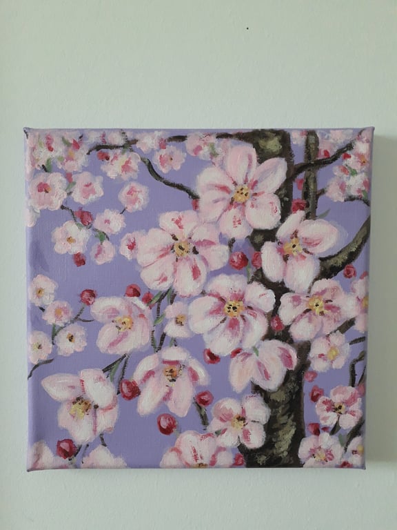 'Can't wait for the blossom' original painting