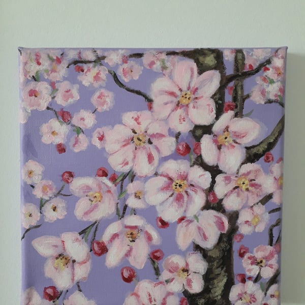 'Can't wait for the blossom' original painting