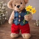 Master Oliver Hand-sewn Mohair Teddy Bear