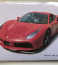 Ferrari 488 2018 - Birthday, Anniversary, Retirement or Plain Card - Image 3