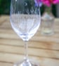 Hand Engraved Wine Glass - Image 4